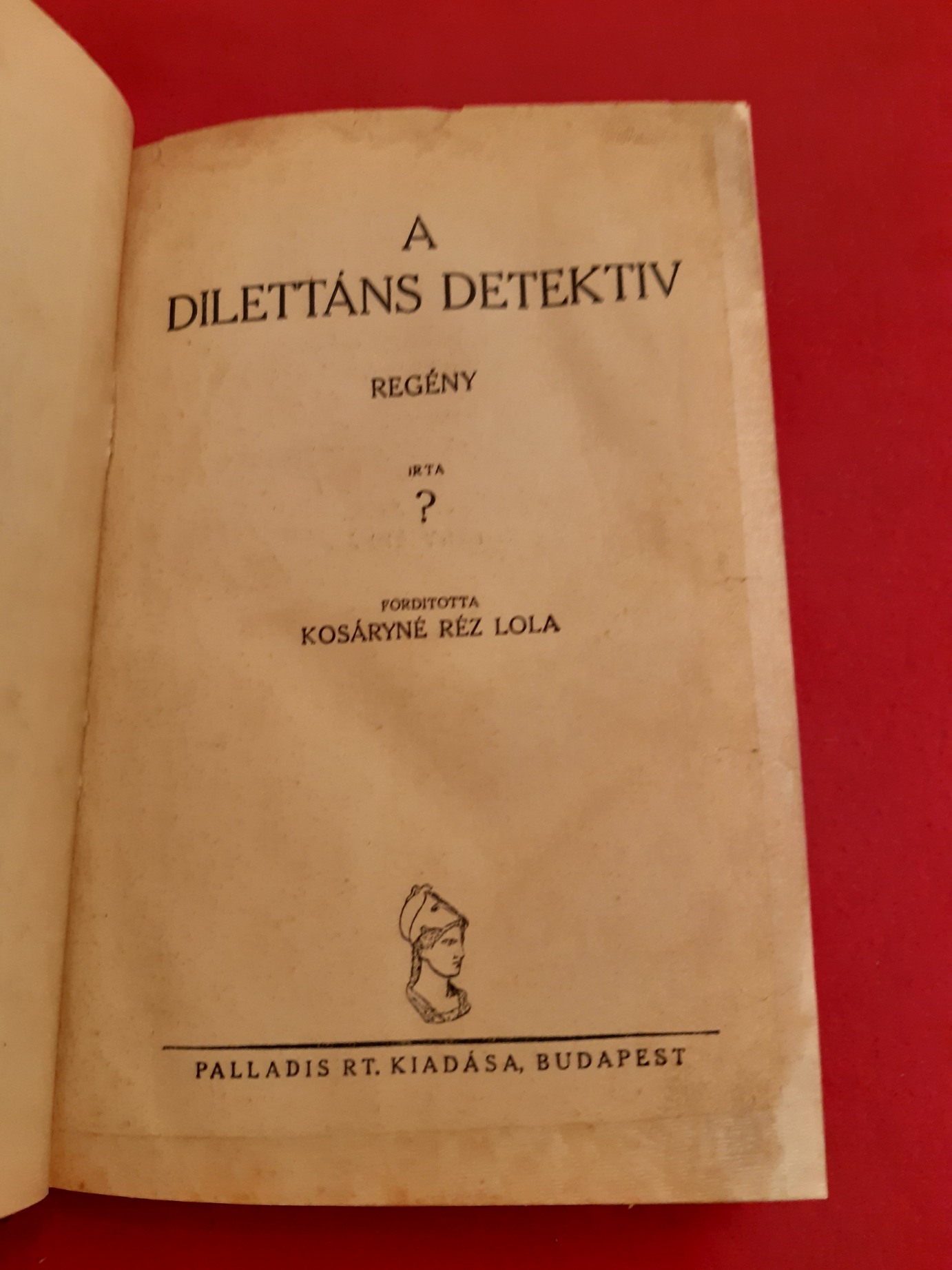 A dilettáns detekív